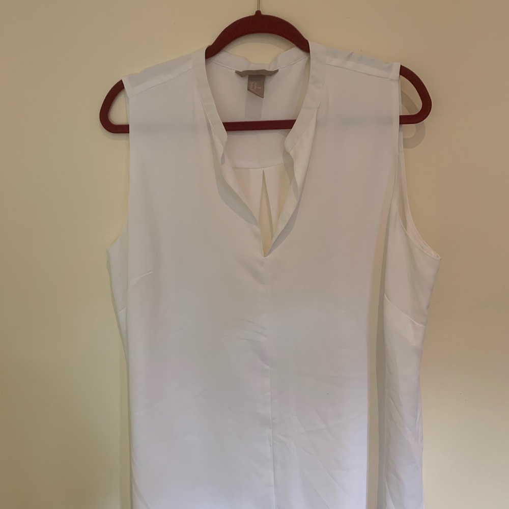 Women’s H&M Sleeveless White Top